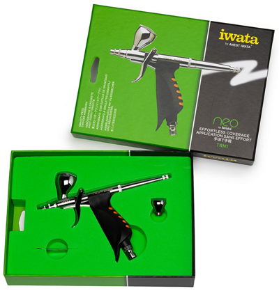 Iwata NEO TRN1 Gravity Feed Pistol Trigger Airbrush (IW-NEO-TRN1)