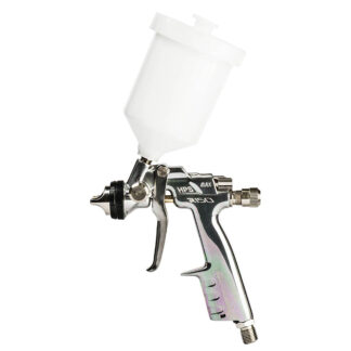 A.N.I. R150-Q (superior silver finish) HPS Mini/Midi Gravity Spray gun