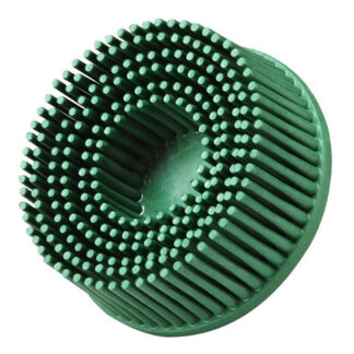 3M Roloc Bristle Discs (Coarse Grade, Green, 50mm, Pack of 10)