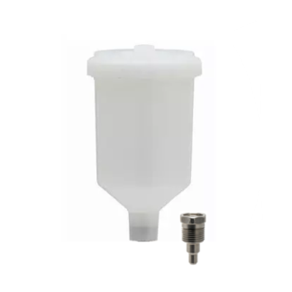 Iwata 200cc Resin Cup/Fluid Nipple (WOCUPAZ40IN)