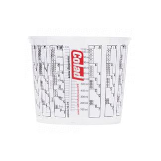 Colad Solvent Proof Mixing Cups (1.4L) (9400300) (colcup1400)