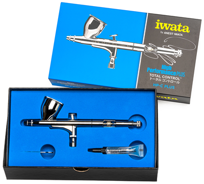 Iwata Hi-Perform HP-C Plus Gravity Airbrush (IW-HP-C-PLUS) *Best Seller - Artists/Custom Classic*