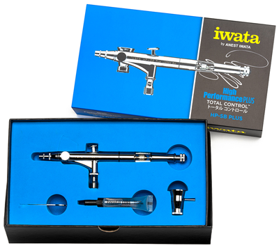 Iwata Hi-Perform HP-SB Plus Gravity Airbrush (IW-HP-SB-PLUS)