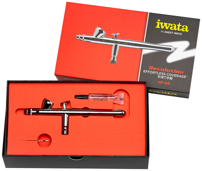 Iwata Revolution HP-BR Gravity Airbrush (IW-RV-BR)