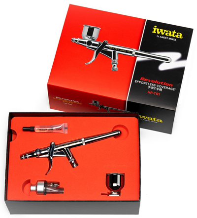 Iwata Revolution HP-TR1 Gravity Airbrush (IW-RV-TR1)