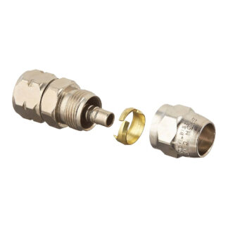 DeVilbiss 3/8" BSP Female (6mm (1/4") hose bore) Reusable Connector (P-HC-4543)