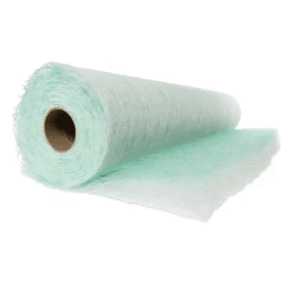 Beta Paint Arrestor Green Glass Fibre Roll (Choice of length & depth) (PA2-01 / PA4-01)