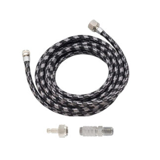 DeVilbiss Braided Nylon Hose with Quick Release for Airbrush (DGR-124)