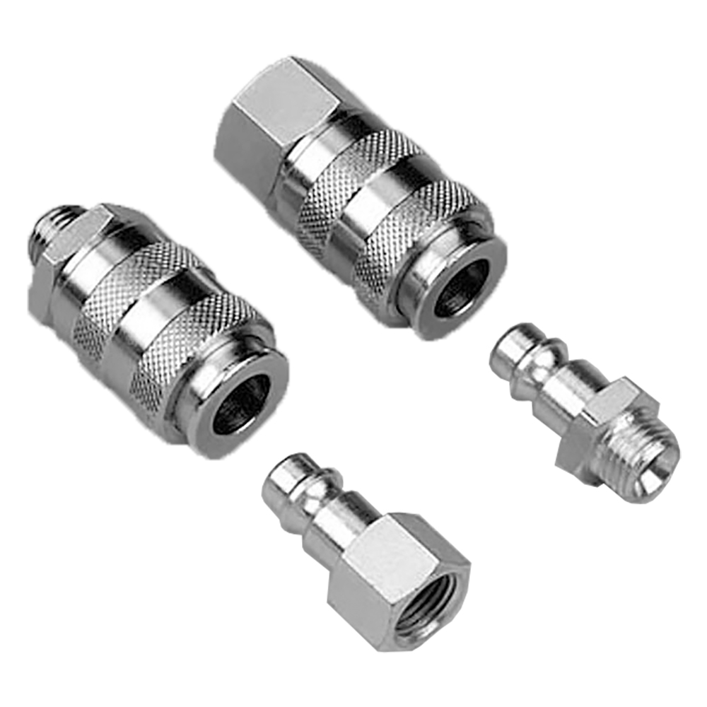 DeVilbiss 1/4" BSP HVLP/Euro Coupling-Tailpiece Economy Pack (MPV-463)