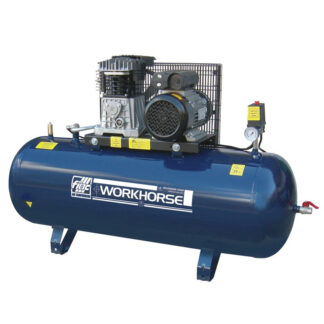 FIAC/Workhorse WR3HPXX-150S-3 Belt Drive Air Compressor (150 Litre, 14.0 CFM) British Made! (WR3HPXX-150S-3)