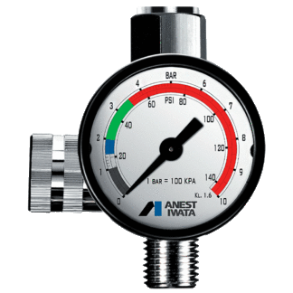 Iwata Impact Controller 2 Spray Gun Air Pressure Regulator (W2012920700)