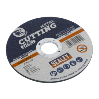 Sealey Cutting Disc (115 x 3mm, 22mm Bore) (PTC/115C)