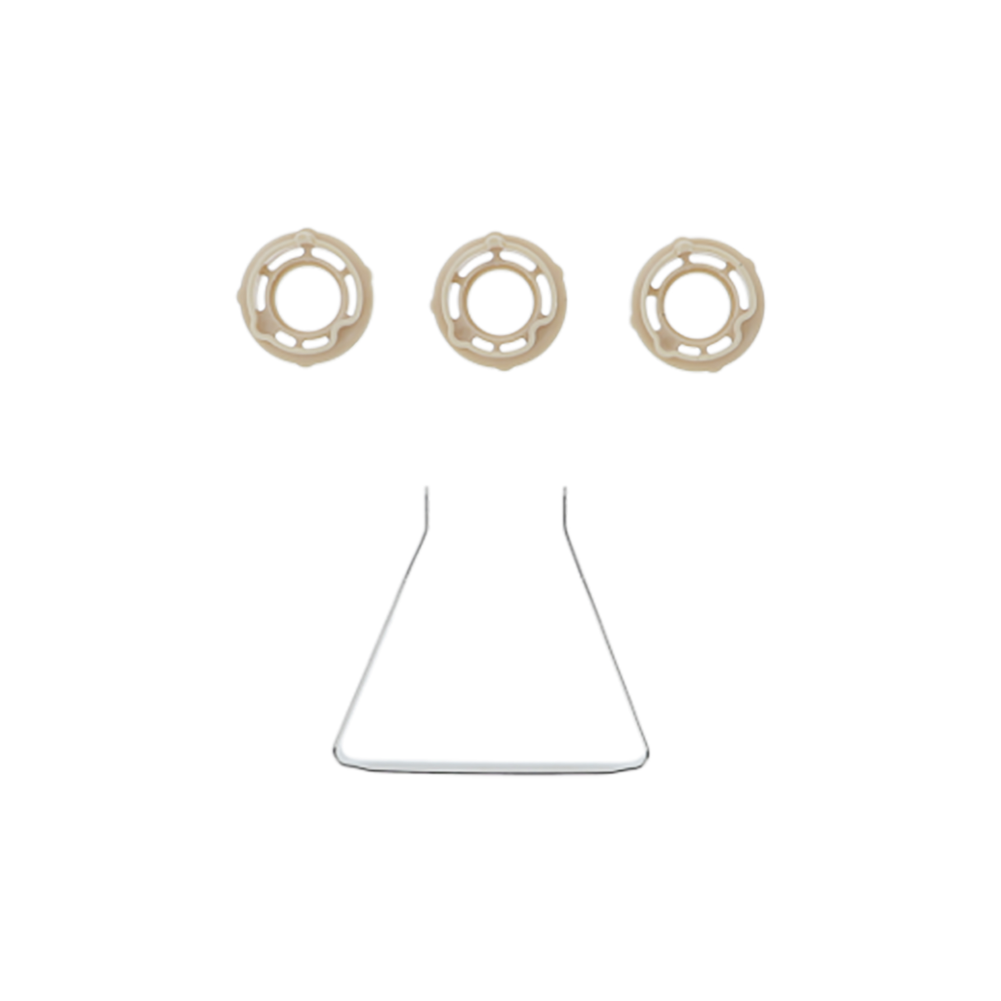 SATA Minijet 1000 Air Distribution Ring (3x) (187435)