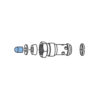 Iwata Air Valve Shaft Tip Set (Pack of 5) for Iwata AZ3 HTE-S Spray Gun (W2KIT37)