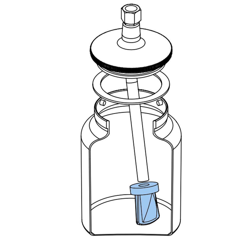 Iwata Filter Set for Iwata AZ1 HTE 2S Suction Spray Gun (W2KIT43)
