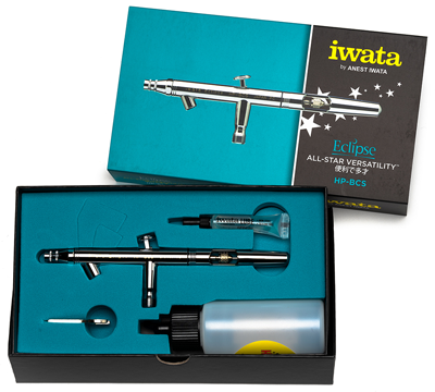 Iwata Eclipse BCS Airbrush Set With Hose (IW-HP-BCS-SET)