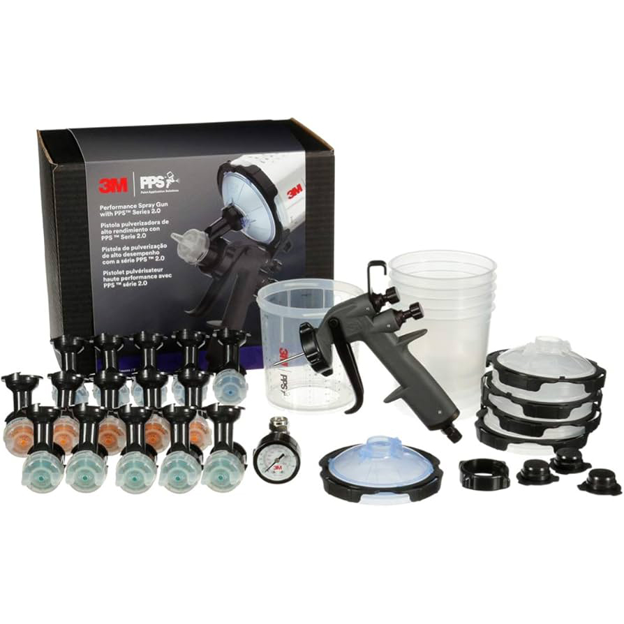 3M Gravity HVLP Spray Gun Performance System (26778)