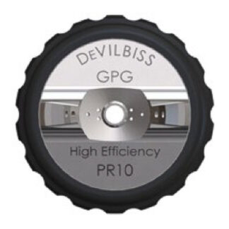 DeVilbiss PR10 Air Cap Assembly with Retaining Ring (905209)