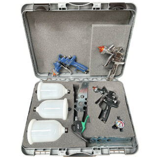 Iwata AZ3 Impact 3 Gun Kit *Includes Iwata AZ3 Black 1.8, Iwata AZ3 Chrome 1.3 & Iwata AZ3 Blue 1.3*