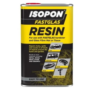 Davids Fastglas Resin (Available in 500ml or 1 Litre) & Hardener