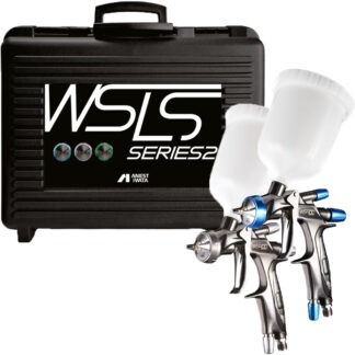 Iwata SuperNova WS400 Series 2 Digital Spray Gun Superior Kit - Comes in a Carry Case with 2x 600ml Cups, Cleaning Brushes & Spanner.