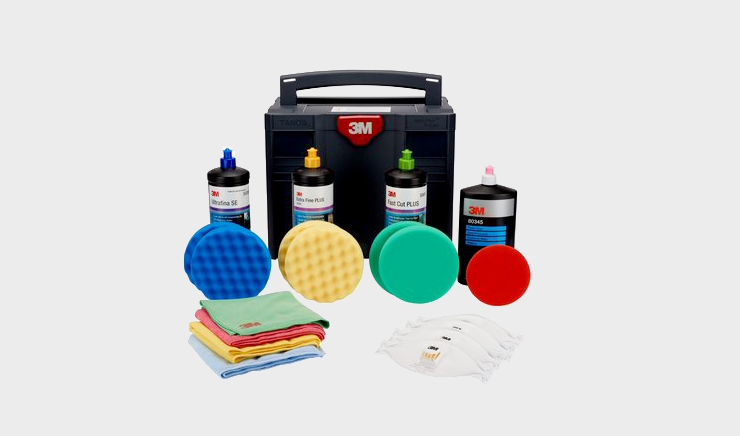 3M Perfect-it III Compound and Polishing Kit, Roar Polishers and ceramics for finishing compounds and detailing spraygunsdirect