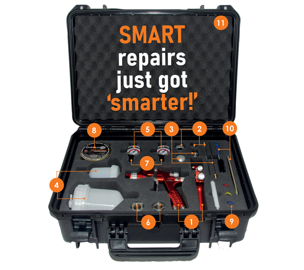 Sagola Spot Repair Kit Mini Xtreme Smart Repair Spray Guns