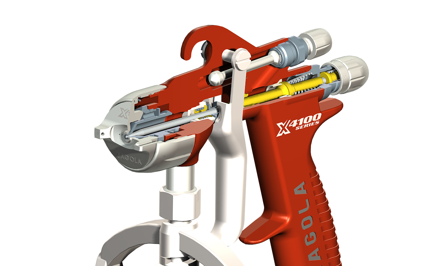 Sagola X 4100 Series Suction Spray Gun (PG10121001 / PG10121005)