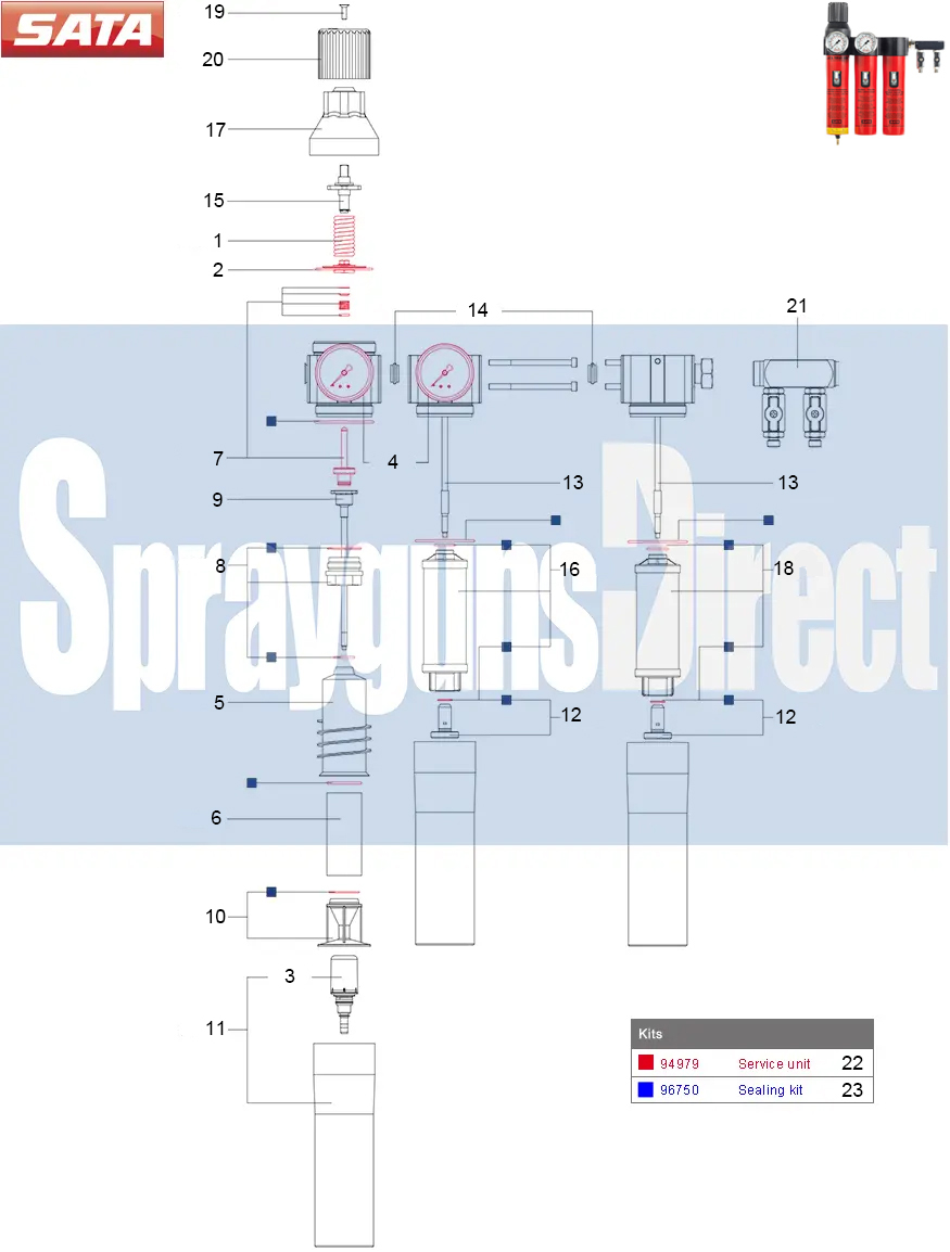 sata filter 484 mobil parts breakdown sprayguns direct