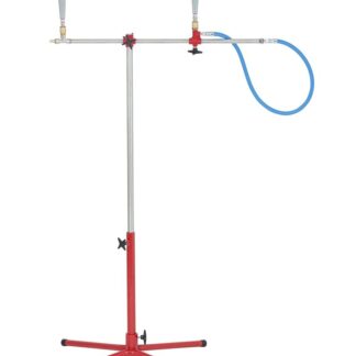 SATA Dry Jet 2 Stand with Height-Adjustable Bracket (2 Blow Guns)