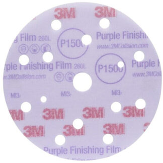 3M 150mm Hookit Purple Microfinishing Discs