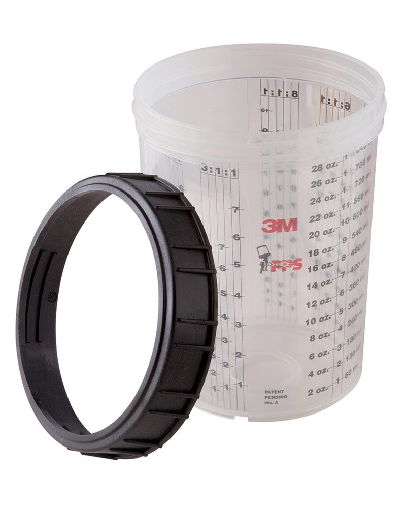 3M Large Paint Mixing Cup & Collar