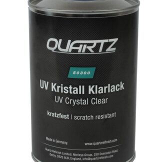 Quartz 2k Crystal Clear 1L Lacquer. Superb easy to use German top spec.