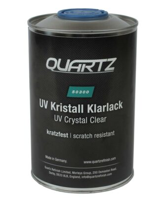 Quartz 2k Crystal Clear 1L Lacquer. Superb easy to use German top spec.