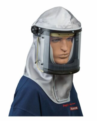 SATA Respirator Hood with Head Cloth and Chest Cover