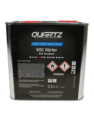 Quartz VOC True High Solids Hardener (4 speed options & 2 sizes)