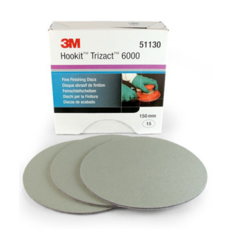 3M Hookit Trizact Fine Finishing Foam Discs (51130 / 50414 / 50341) 150mm