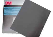 3M WetorDry Abrasive Paper 734 (Choice of 10 Grades, 230x280mm, Pack of 25)