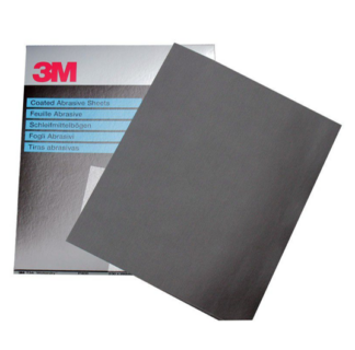 3M WetorDry Abrasive Paper 734 (Choice of 10 Grades, 230x280mm, Pack of 25)