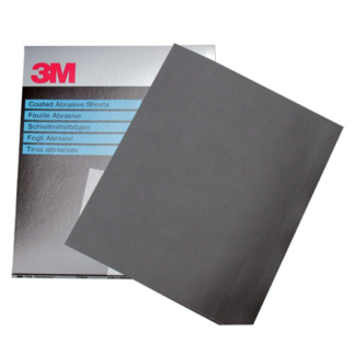 3M WetorDry Abrasive Paper 734 (Choice of 10 Grades, 230x280mm, Pack of 25)