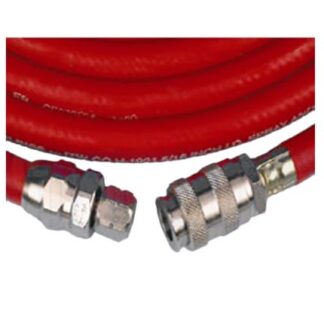 DeVilbiss High Flow Air Hose with QD connections (10m) (H-6086-B)