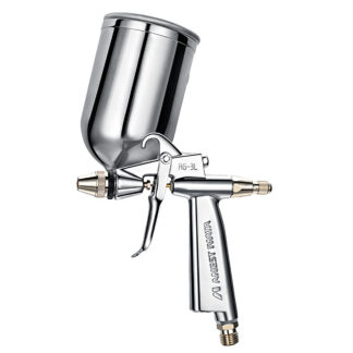 Iwata RG3L Spot Repair side mount Gravity Spray Gun (with 130 or 200ml cup) (13058600 / 13058626)