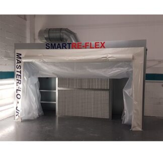 Masterflo-UK SMARTRE-FLEX CUSTOM Spray Booth (RING TO PURCHASE) (CUSTOM-SMARTRE-FLEX)