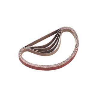 Sealey 60Grit Sanding Belt 10 x 330mm - Pack of 5 (SA35/B60G)