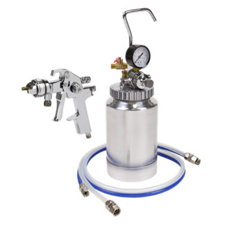 Sealey Pressure Feed Spray Gun Kit