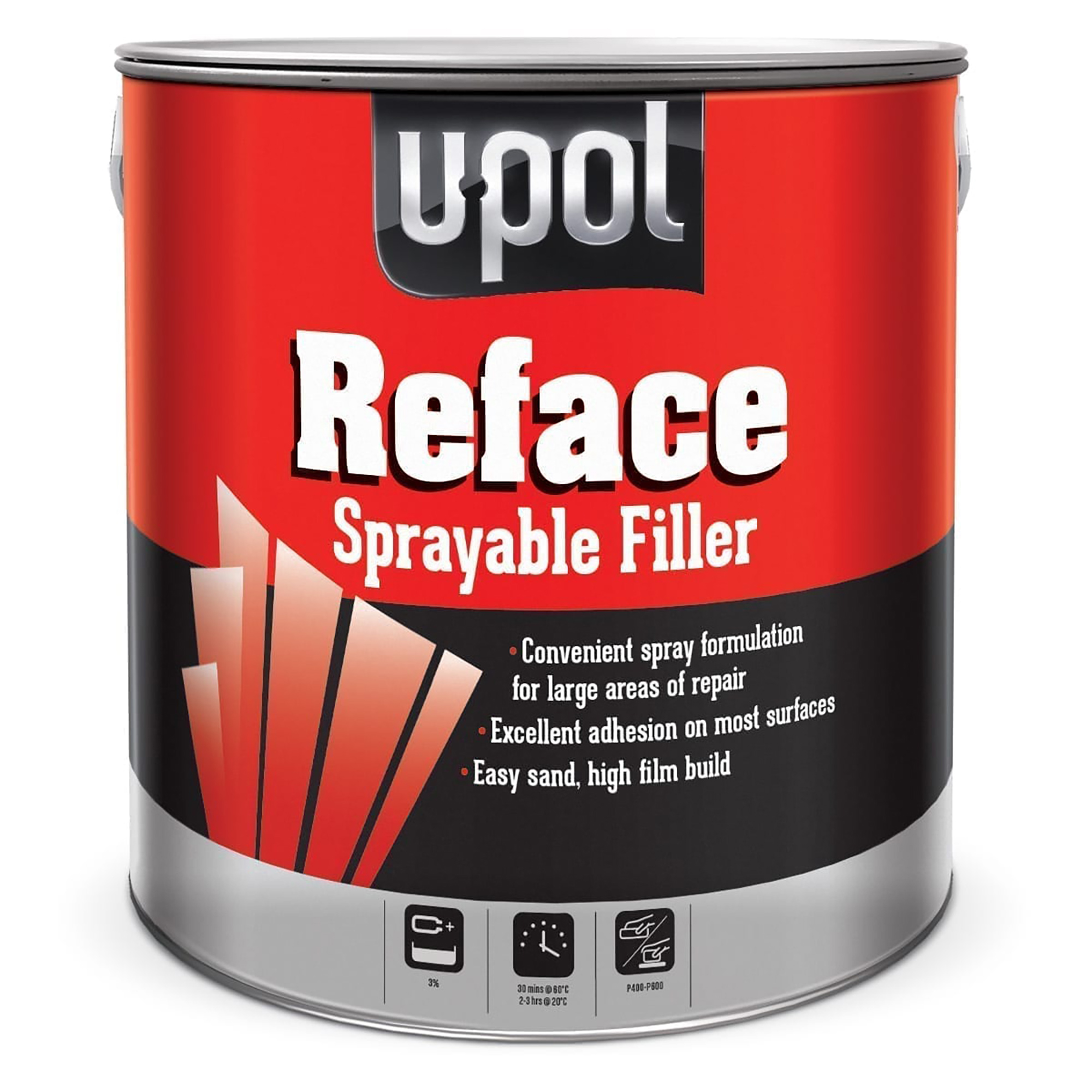 UPOL Reface Polyester Spray Filler (1 Litre) (DAVRF)