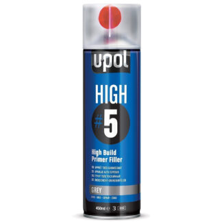 U-POL High #5 High Build Grey Primer (450ml)