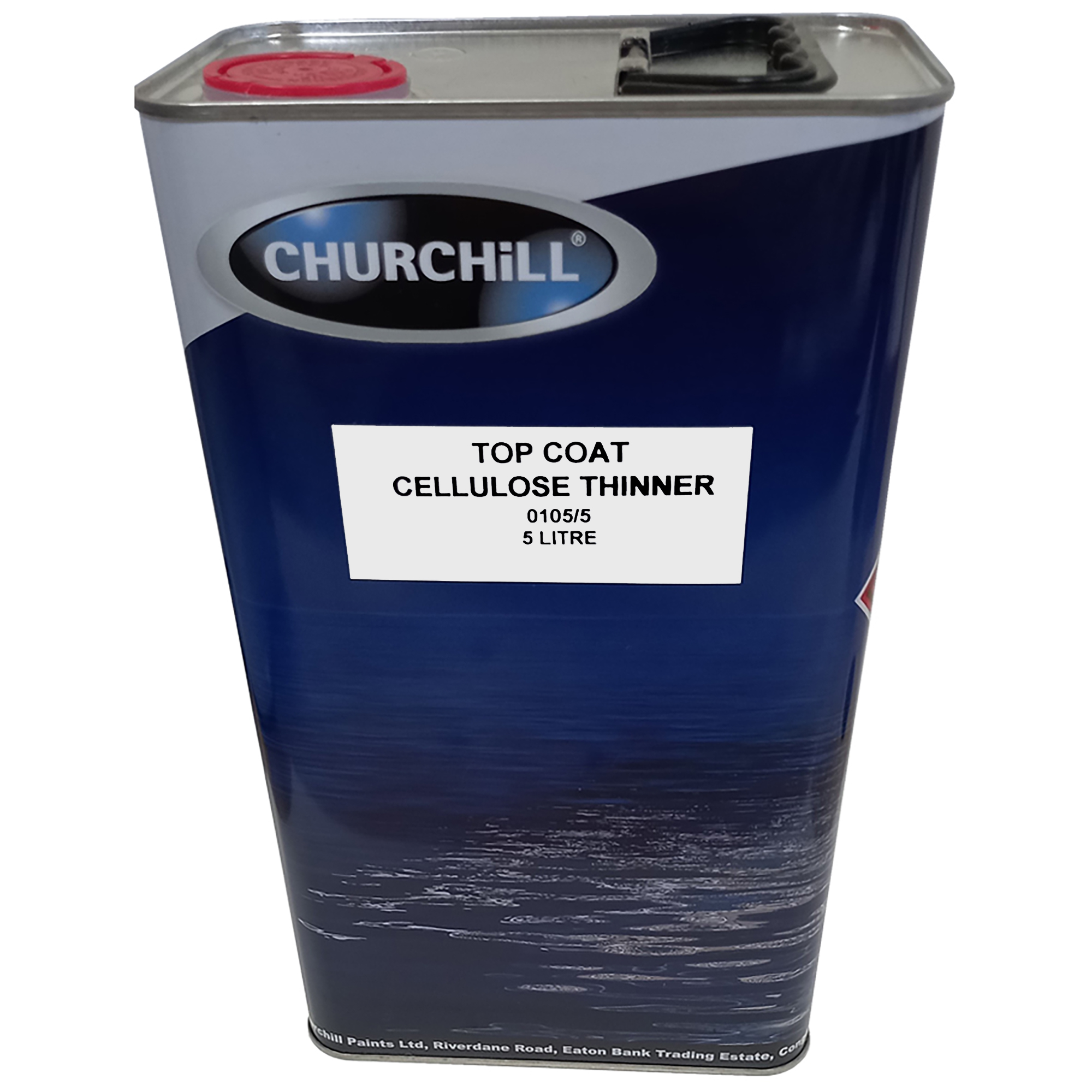Churchill Cellulose Topcoat Thinner (5 Litres) Spray Guns Direct