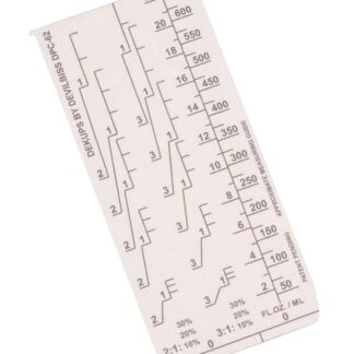 DeVilbiss DeKup Mixing Guides (2
