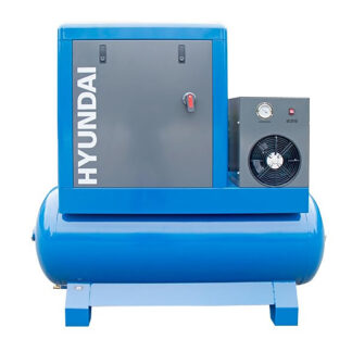 Hyundai 10hp 350 Litre Screw Compressor With Dryer (HYSC100350D)